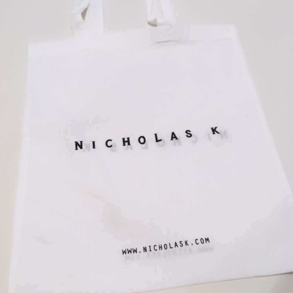 Nicholas K White Cloth Bag